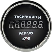 Contagiri Universale Simoni Racing 0-8000 RPM - Display LED Bianco Per Auto E Camion - Foto 7