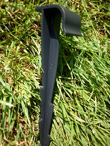 100 Stück GARTENSCHLAUCH ANKER Boden Befestigungsanker für Tropfschlauch Perlschlauch - 4