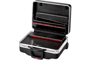 Parat Werkzeugkoffer CLASSIC KingSize Roll neo Safe CP-7 (Größe XL / Werkzeugtasche ohne Inhalt, rollbar / Werkzeug-Trolley schwarz) 789550171