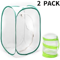Filet à Papillons PETSOOO - 91x61x59cm - Habitat Pour Insectes - Jardin, Terrarium