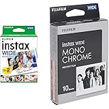 Instax Wide Film, 2-er Pack & Instax Wide Monochrome Filme
