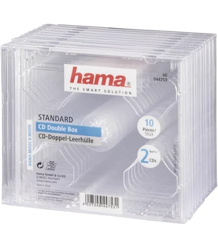 25 Custodie Doppie Per CD/DVD/Blu-ray - Con Vassoio Nero, Qualità Professionale - Foto 10