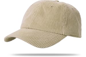 YAMEE Casquette Baseball Hiver Femmes Réglables,Casquette de Baseball Chaude pour Homme Légère Douce,Chapeau d'hiver Femme Velours Côtelé Vintage,Chapeau de Soleil Femme Respirant Anti-UV