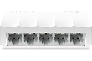 TP-Link LS1005 5-Port 10/100Mbps Desktop Switch|Green Ethernet Technology Network Hub|IEEE 802.3X |Plug and Play|Fanless Design