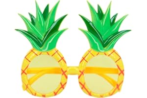Boland 52076 - Lunettes de fête ananas, lunettes amusantes pour le carnaval ou JGA, accessoires pour costumes de carnaval, accessoires de costumes