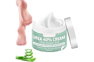 CHENDUORAN Crema Urea 40%,150g Crema Para Pies con Urea para Talones Agrietados y Piel Seca, Hidratación Profunda, Eliminador de Callos y Suaviza - Hidratante para Pies