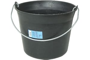 NON DEFINIE Seau Maçon Plastique 11L Noir