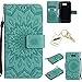 Produktbild Silikonsoftshell PU Hülle für Samsung Galaxy J3 (2017) Tasche Schutz Hülle Case Cover Etui Strass Schutz schutzhülle Bumper Schale Silicone case+Exquisite key chain X1) #KC (4)