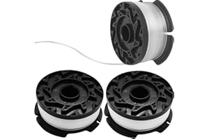 MEDILOE 3 Pieces Replacement Autofeed Spool A6481 A6485 Spool Line Compatible with Black Decker 30"x 0.065" Replacement Spool for Reflex Strimmer ST5530-GB GLC3630L20-GB STC1820PC-GB BESTA530-GB BESTA525-GB