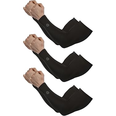 Maniche A Compressione Braccia Con Protezione UV – Traspiranti E Leggere Per Sport