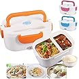 shopper 52.com Hard Plastic Multi-Function Electric 40W Heated Portable Food Warmer | Electric Lunch Box | Tiffin Box | Lunch Dabba, 1.5L - LUNBXB03