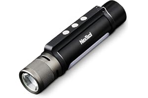 KSIX SMART YOUR TECH KSIX Torcia LED ad alta potenza 1000 lumen Design 6 in 1 Alimentatore di Emergenza Ricaricabile Luce Stroboscopica Magnetica LED Luce Avviso