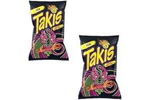 HEART FOR CARDS 2 X Dragon Sweet Chili Takis 92 g Takis Hero Pack Bundle – Special Edition TAKIS DRAGON – Chip + protezione per spedizione Heartforcards®