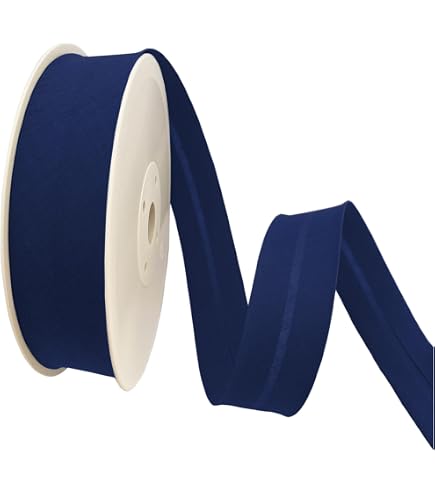 Nastro Sbieco A Strisce BENECREAT – 10 M X 21 Mm, Bianco E Grigio, In Poliestere Twill, Per Cucito E Fai-da-Te