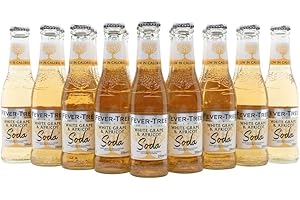 Fever-Tree White Grape and Apricot Soda/Case of 24x20cl Bottles
