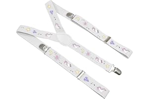 Ferocity Małe szelki dla dzieci dziewcząt chłopców kolorowy wzór [012], Impreza jednorożec, Rozmiar uniwersalny