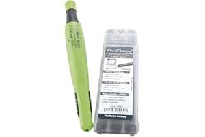 PICA MARKER PICA, BIG Dry, matita da carpentiere, 1 pezzo, 12 mine di ricambio, mine di grafite “For All”, 6030