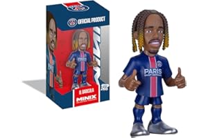 MINIX - Football Stars #265 - PSG - Barcola - Figurine à Collectionner 12 cm