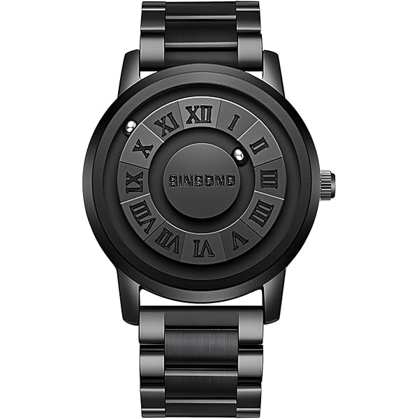 EUTOUR Magneethorloges voor vrouwen, 3 ATM, waterdicht, 36 mm, camouflage wijzerplaat, kwartsmagneethorloge met kogellagers, roestvrij staal, uniek analoog horloge, roodgoud, roodgoud, Modern