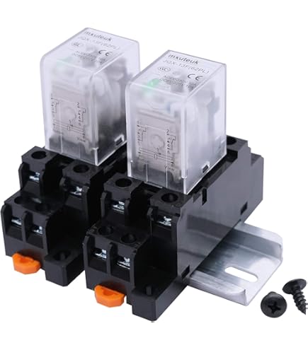 Base Porta Relè IMO Per Relè ETS 12-24VDC, Montaggio Su Guida DIN T35, Slim 6mm