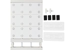 HERCHR Estante De Tensión De Armario Extensible, Tablero De Partición De Armario, Varilla Extensible De Almacenamiento, Tablero De Partición En Capas Que Ahorra Espacio para Gabinete(38-60cm)