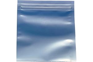 helpers lab Pack of 100 Antistatic Resealable Large Size Bags for Motherboard HDD and Electronic Device, 21 cm x 23 cm