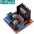 Youmile 5-Pack Dual H Bridge DC Stepper Motor Drive Controller Board Module L298N for arduino