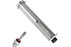 TECHEXTRA M14 Gewinde Satinierwalze Aufnahmedorn, Spanndorn Adapter, Robust und Langlebig, Leicht zu Zerlegen, für Winkelschleifer, Walzenschleifmaschine