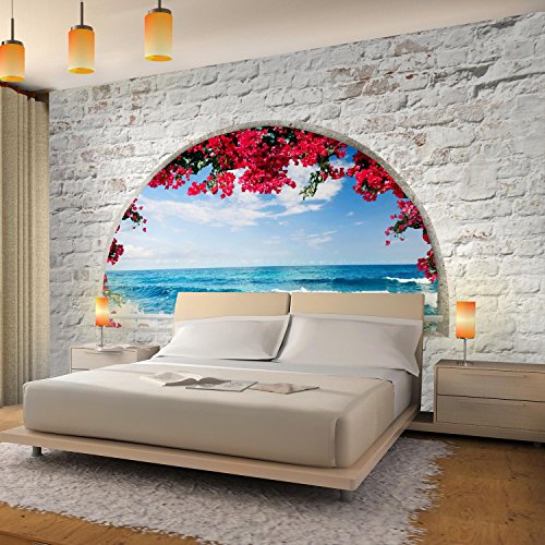 SENSATIONSPREIS – Fototapete Strand 308 x 220 cm – Vliestapete – Wandtapete – Vlies Phototapete – Wand – Wandbilder XXL – !!! 100% MADE IN GERMANY !!! Runa Tapete 9074010b - 3