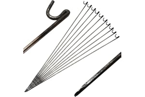 Oypla Steel Barrier Fencing Pins 10mm x 1150mm Pack Of 10
