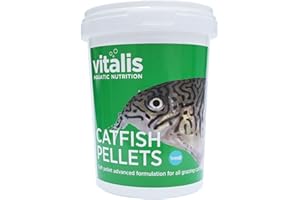 Vitalis Catfish Pellets XS 1mm Extra Small Fish Food 260g