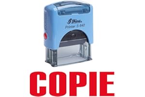 PRINTTOO Stamp COPIE auto-encrage caoutchouc Stationary Office personnalisé Brillant Stamp