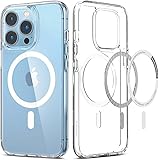 Spigen Ultra Hybrid MagFit Hülle Kompatibel mit iPhone 13 Pro Kompatibel mit MagSafe Magnetisch -Weiß