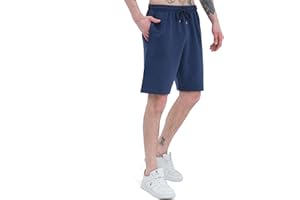 Smith & Solo Pantaloncini Sportivi da Uomo Cotone, Corti, da Corsa, da Uomo, Estivi, da Jogging, Fitness e Tennis