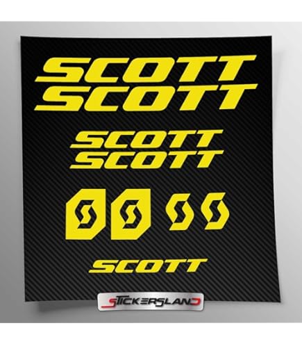 Pegatinas Compatibles Con Cuadro Bici Scott Scale Mod-2