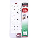 SWN82 Masterplug 8 Gang 2m Individually Switched Extension Lead by Masterplug