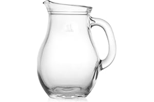 COSECHA PRIVADA Pasabahce Bistro 80102 - Pichet en verre - Pichet à eau - 1 l - 1 150 ml Transparent