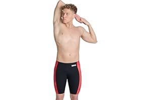 ARENA Boy's Performance Boys' Halftone Swim Jammer Athletic Swimwear Professional Swimsuit Swim Trunks (Pack of 1)