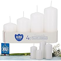 Set 3 Portacandele In Vetro - Vasi Per Candele Lunghe, Votive E Galleggianti - Centrotavola Natalizio O Matrimonio - Foto 14