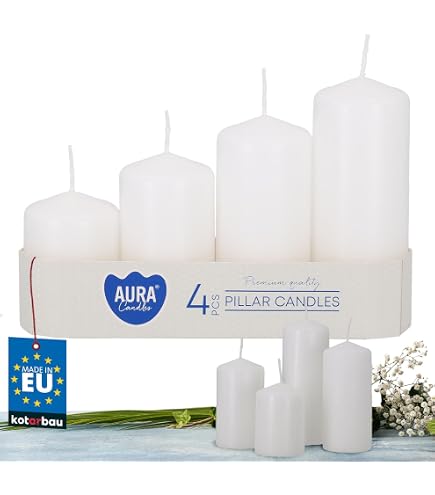 Candela Rayher A Forma Di Pesce Arcobaleno 4x2cm - Perfetta Per Comunioni E Matrimoni - Cera Naturale - 4
