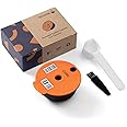 RECAFIMIL Tassimo Reusable Pods Refillable Coffee Capsules Pods 220ml PP Plastic Reusable Coffee Filter for for Bosch Tassimo Coffee Machine (220ml)