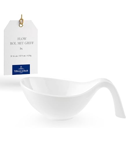 Villeroy & Boch New Cottage Salatschale – 29 Cm, Premium Porzellan, Tiefe Form, Spülmaschinenfest, Für Salate & Desserts