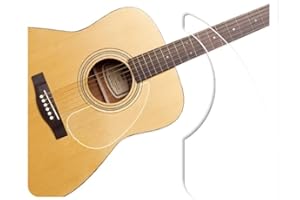 MITER CASE Plektrumschutz für Akustikgitarre, transparent Pickguard Basic Matte