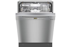 Miele G 5210 SCU Active Plus Unterbau Geschirrspüler / 5 Programme / 24 H Startvorwahl / 3D MultiFlex Schublade / QuickPowerWash / AutoOpen Trocknung / Edelstahl [Energieklasse C] (11454050)