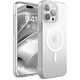 Babilden iPhone Magsafe Uyumlu Şeffaf Sert Kristal Mika Sararmaz Kılıf (iPhone 14 Pro)