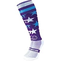 WackySox Unisex Adult Saver Pack Hockey Dream Rugby Socks | 3-Pair Knee Length Sports Socks | Junior Shoe Size 12.5-2.5 - View #6