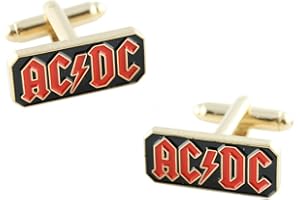 MasGemelos - Boutons de Manchette AC/DC Cufflinks