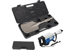 SANBOUSI SDS HEX Ciseau à pelle 135 x 440 mm Burin à asphalte pour marteau de démolition, idéal pour enlever le béton et la maçonnerie