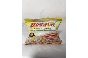 NUGOYA Nkatie Burger Lot de 12 collations aux cacahuètes