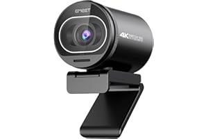 EMEET 4K Webcam S600, 1080P 60FPS Webcam with 2 Noise Reduction Mics, TOF Autofocus, Built-in Privacy Cover, 65°- 88° Adjustable FOV, Streaming Camera for Gaming, Video Calling/Zoom/Skype/Teams